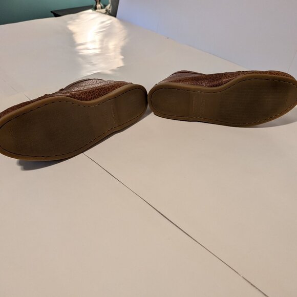 Sperry Original Boat Chukka Tumbled Leather Boots Tan Boots Size 13 - Picture 7 of 13